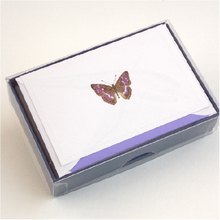 Folded Cards and Lined Envelopes, Classica Italiana - Butterfly - LPR 204B