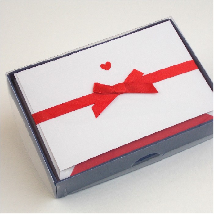 Single Cards and Lined Envelopes, Heart - BSC 202